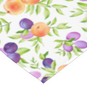 Perziken Pluimvee Paarse appelsap botanische kleur Tafelkleed (Gekanteld)