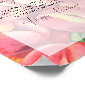 Perziken - Ring hunt vrijgezellenfeest spel Poster (Hoek)