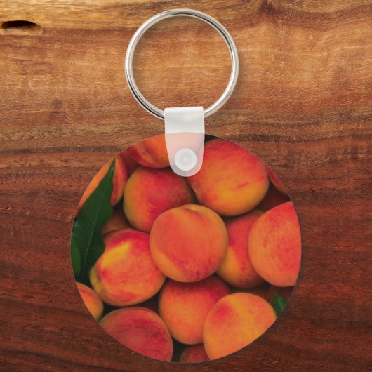 perziken sleutelhanger (Voorkant)