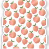 Perziken Sticker (Voorkant)