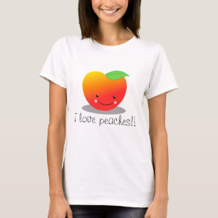 perziken t-shirt