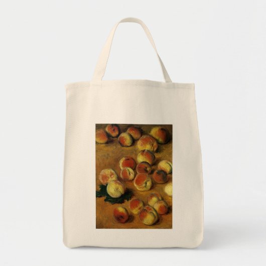 perziken tote bag (Voorkant)