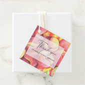 Perziken - Trouw Dank Je Bedankjes Labels (In situ)