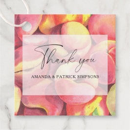 Perziken - Trouw Dank Je Bedankjes Labels