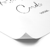 Perziken - Uw receptkaart hier Poster (Hoek)