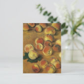 Perziken van Claude Monet Briefkaart (Staand voorkant)