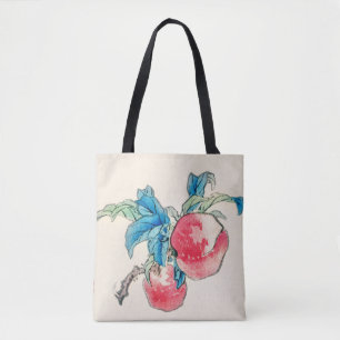 Perziken van Kōno Bairei Tote Bag