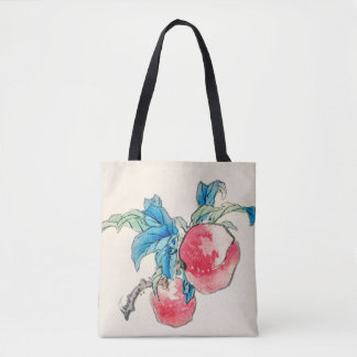 Perziken van Kōno Bairei Tote Bag