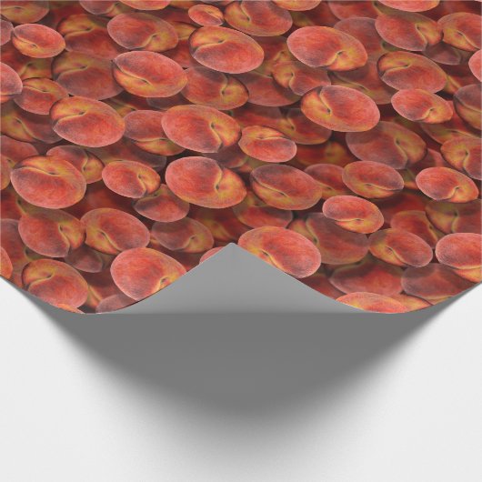 Perziken Verpakkingspapier Cadeaupapier (Hoek)