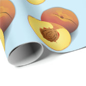 Perziken voor perziken cadeaupapier (Rol Hoek)