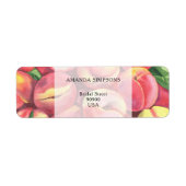 Perziken - Vrijgezellenfeest Etiket (Voorkant)