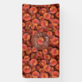 perzikenbanner spandoek (Verticaal)