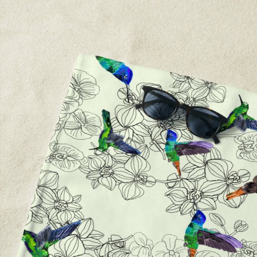 Perzikenhanddoek - Uw kleuren Strandlaken (In situ)