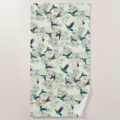 Perzikenhanddoek - Uw kleuren Strandlaken (Voorkant)