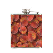 perzikenkolf heupfles (Achterkant)