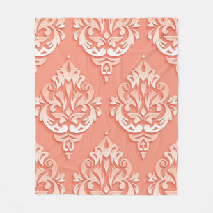 Perzikflenderen Fleece Deken