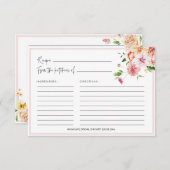 Perzikflesjes Vrijgezellenfeest Ontvangen kaarten (Voorkant / Achterkant)