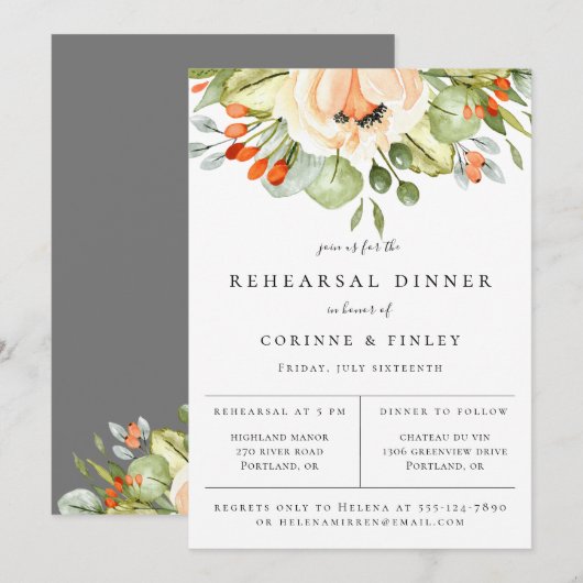 Perzikflesvoeding Aankondiging (Voorkant / Achterkant)