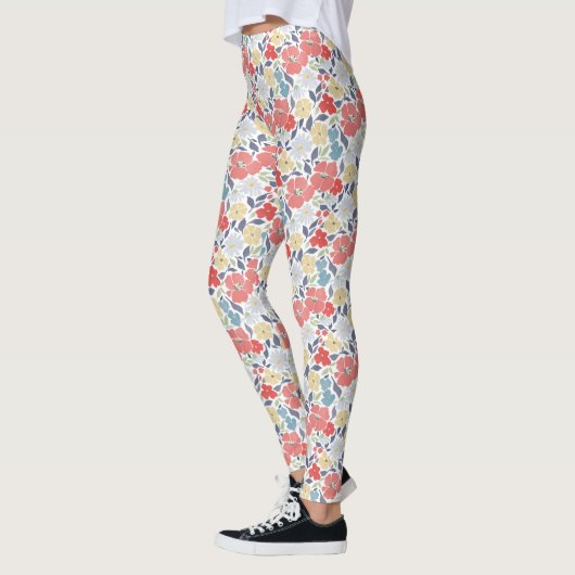 Perzikflora-Leggings Leggings (Links)