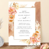 Perzikflora, Waterverf van Terraccotta Kaart