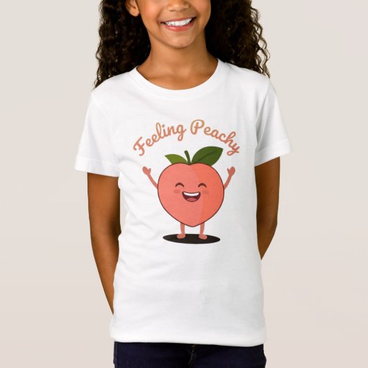 Perzikgevoel T-shirt (Voorkant)