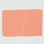 Perzikgloed Rood Palet Golfhanddoek (Horizontaal)