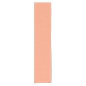 Perzikgloed Rood Palet Korte Tafelloper (Voorkant)