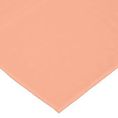 Perzikgloed Rood Palet Korte Tafelloper (Hoek)