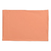 Perzikgloed Rood Palet Kussensloop (Achterkant)