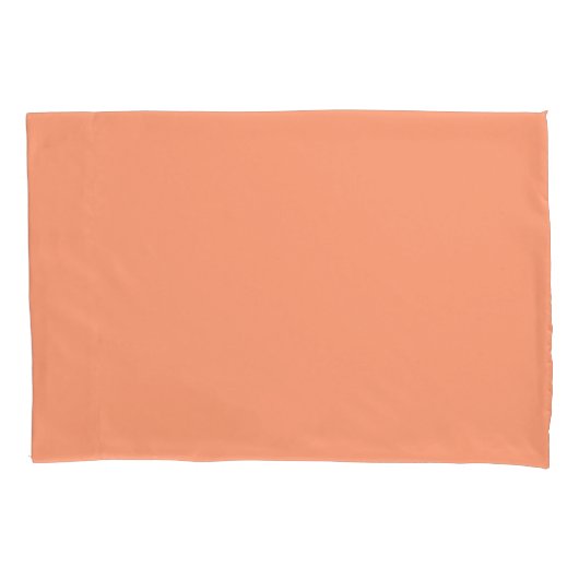 Perzikgloed Rood Palet Kussensloop (Voorkant)