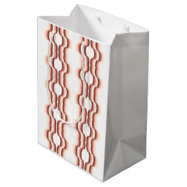 Perzikgolf Symmetrie Medium Cadeauzakje