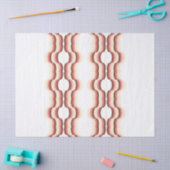 Perzikgolf Symmetrie Tissuepapier (Craft)