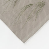 Perzikgras met schroefdraad fleece deken (Hoek)