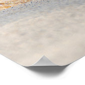 Perzikgras met veren poster (Hoek)