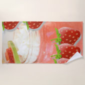 Perzikhanddoeken Daiquiri Strandlaken (Voorkant)