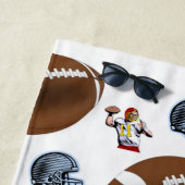 Perzikhanddoeken Sport Strandlaken (In situ)