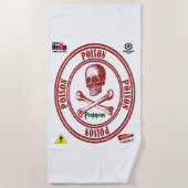 Perzikhanddoeken Strandlaken (Voorkant)