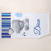 Perzikhanddoeken Strandlaken (Voorkant)