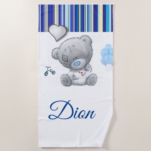 Perzikhanddoeken Strandlaken (Voorkant)