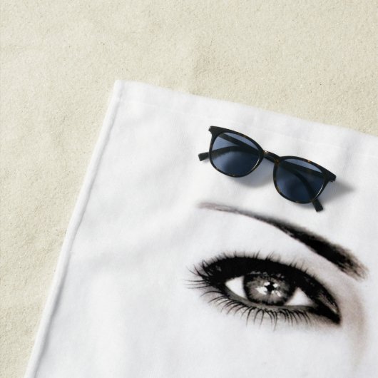 Perzikhanddoeken Strandlaken (In situ)