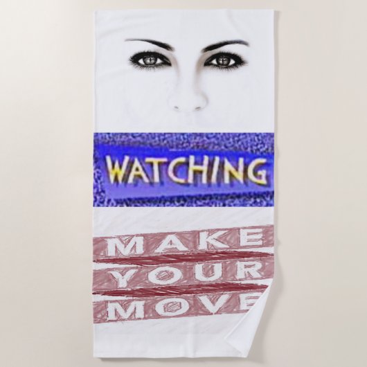 Perzikhanddoeken Strandlaken (Voorkant)