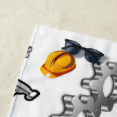 Perzikhanddoeken Strandlaken (In situ)