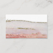 Perzikkaarten en gouden Waterverf Wedhuiskaarten Plaatskaartje (Achterkant)