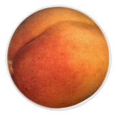 Perzikkeramische knop (Voorkant)