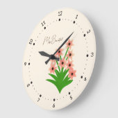 Perzikkleur bloemen grote klok (Hoek)