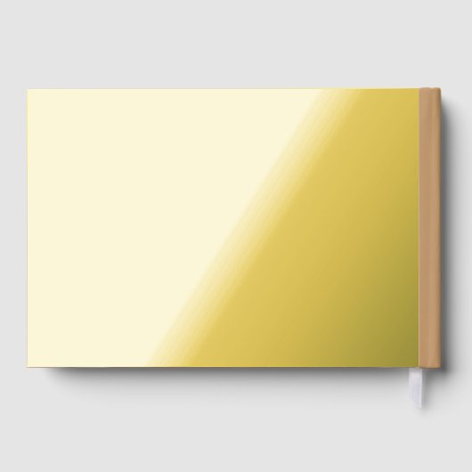 Perzikkleurenblok | Soft Wedding Design Gastenboek (Achterkant)