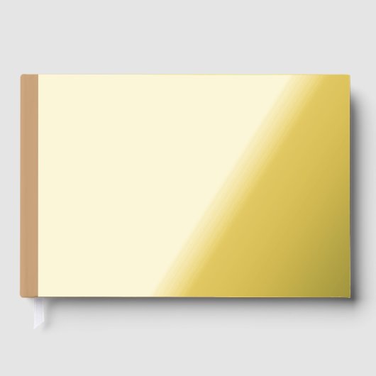 Perzikkleurenblok | Soft Wedding Design Gastenboek (Voorkant)