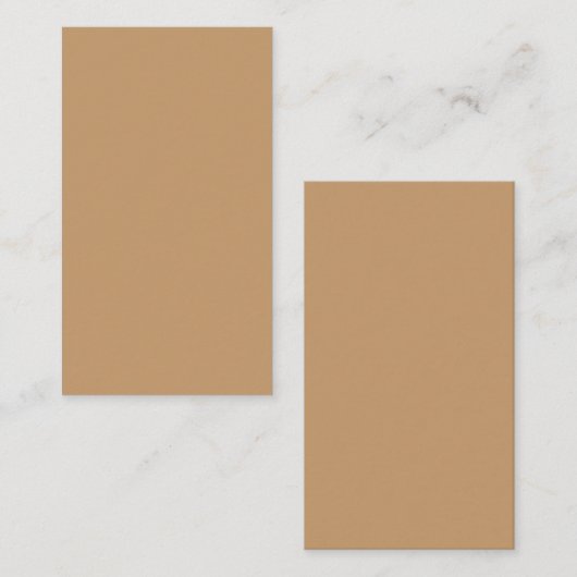 Perzikkleurenblok | Soft Wedding Design Informatiekaartje (Voorkant / Achterkant)