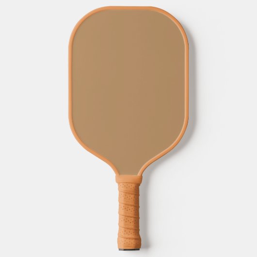 Perzikkleurenblok | Soft Wedding Design Pickleball Paddle (Voorkant)