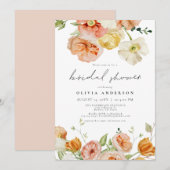 Perzikkleurig en doornstveer Vrijgezellenfeest Kaart (Voorkant / Achterkant)